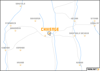 map of Chikenge