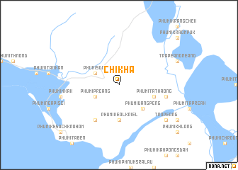 map of Chikhâ