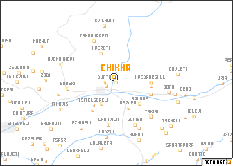 map of Chʼikha