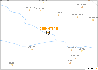 map of Chikhtino