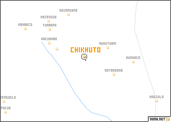 map of Chikhuto