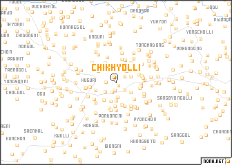 map of Chikhyŏl-li