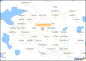 map of Chikinina