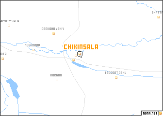 map of (( Chikin-Sala ))