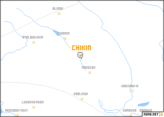 map of Chikin