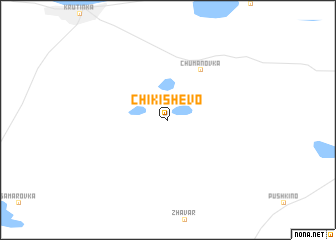 map of Chikishevo