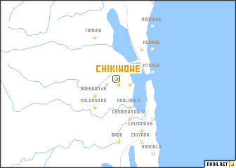 map of Chikiwowe