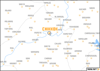 map of Chikkok