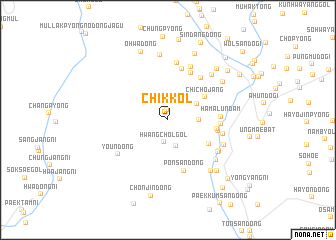 map of Chik-kol