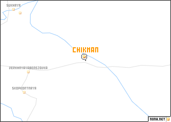 map of Chikman