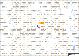 map of Chikni