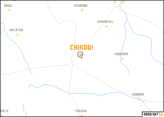map of Chikodi