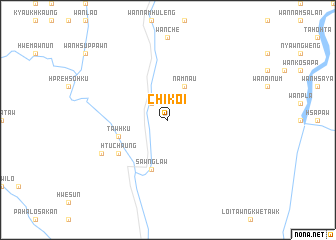 map of Chi-koi