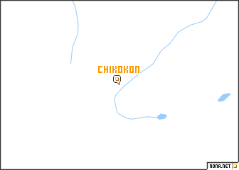 map of Chikokon