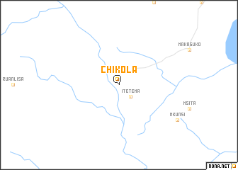 map of Chikola