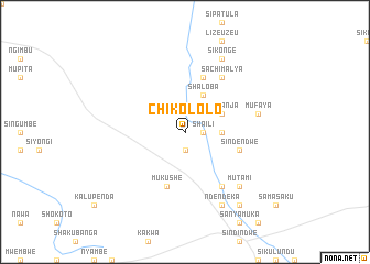 map of Chikololo