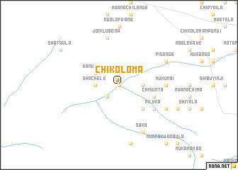 map of Chikoloma