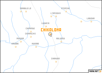 map of Chikoloma