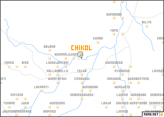 map of Chikol