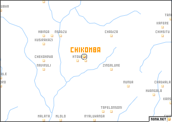 map of Chikomba