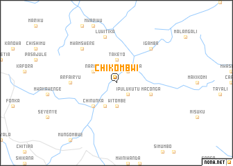 map of Chikombwi