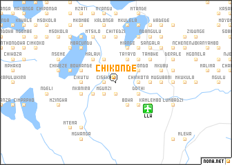 map of Chikonde