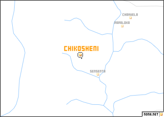 map of Chikosheni