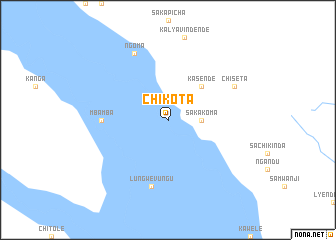 map of Chikota