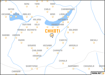 map of Chikoti