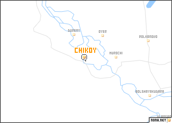 map of Chikoy