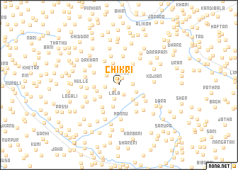 map of Chikri