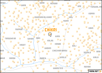 map of Chikri