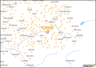 map of Chikri