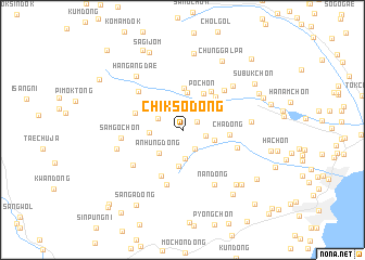 map of Chikso-dong