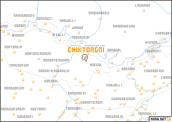 map of Chiktong-ni