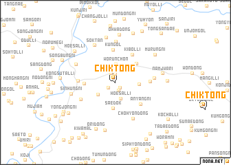 map of Chik-tong