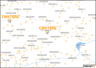 map of Chik-tong