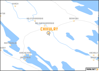 map of Chikulay