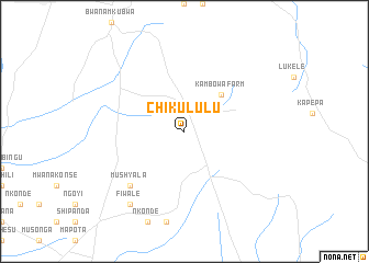 map of Chikululu