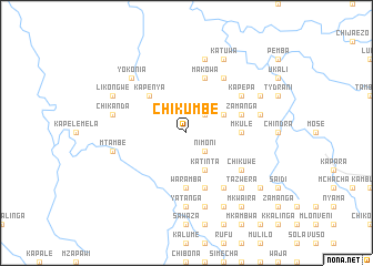 map of Chikumbe