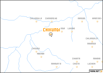 map of Chikundi