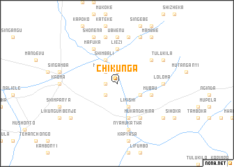 map of Chikunga