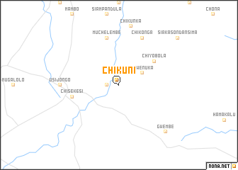 map of Chikuni