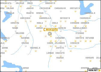 map of Chikuni