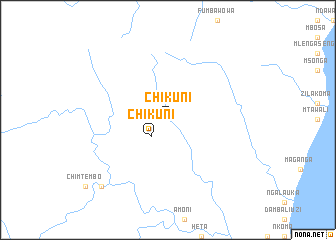 map of Chikuni
