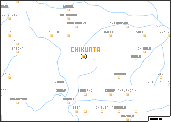 map of Chikunta
