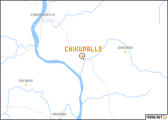 map of Chikupalle