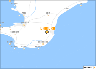 map of Chikura