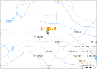 map of Chikusa