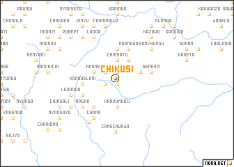 map of Chikusi